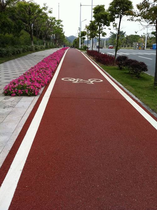 仙桃核心承接彩色路面、水洗石、树脂胶粘石施工及庭院景观